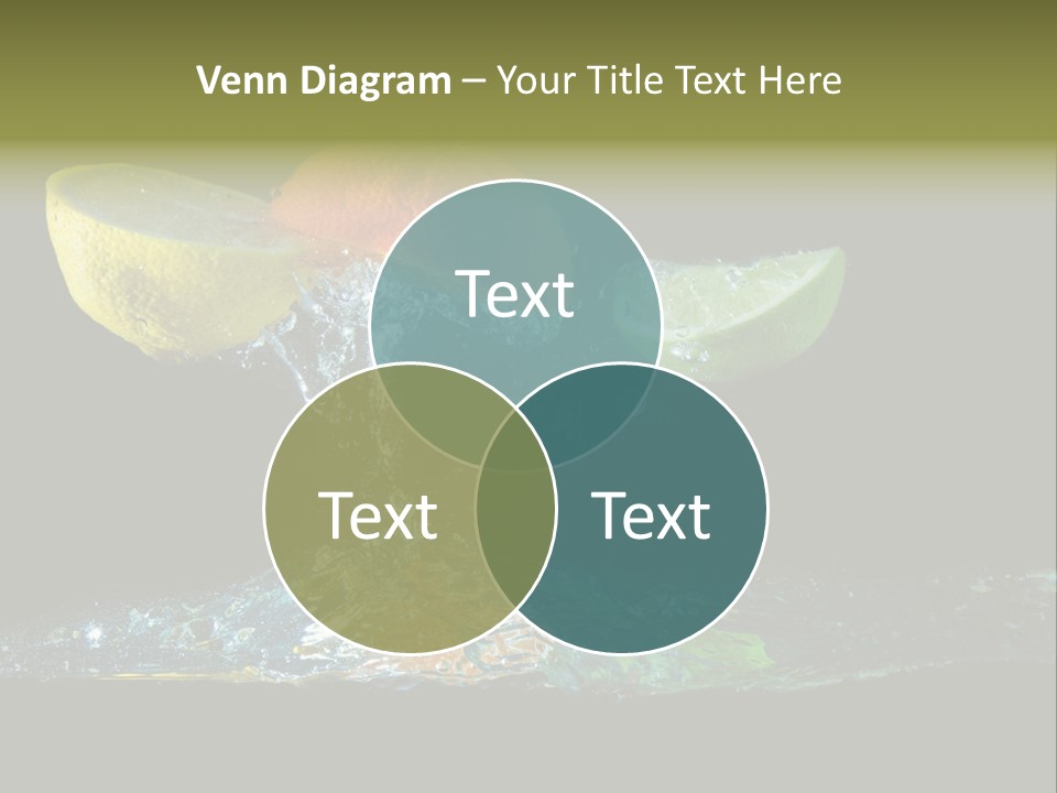 Vital Fruit Lemon PowerPoint Template