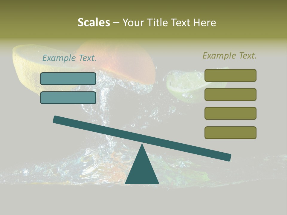 Vital Fruit Lemon PowerPoint Template
