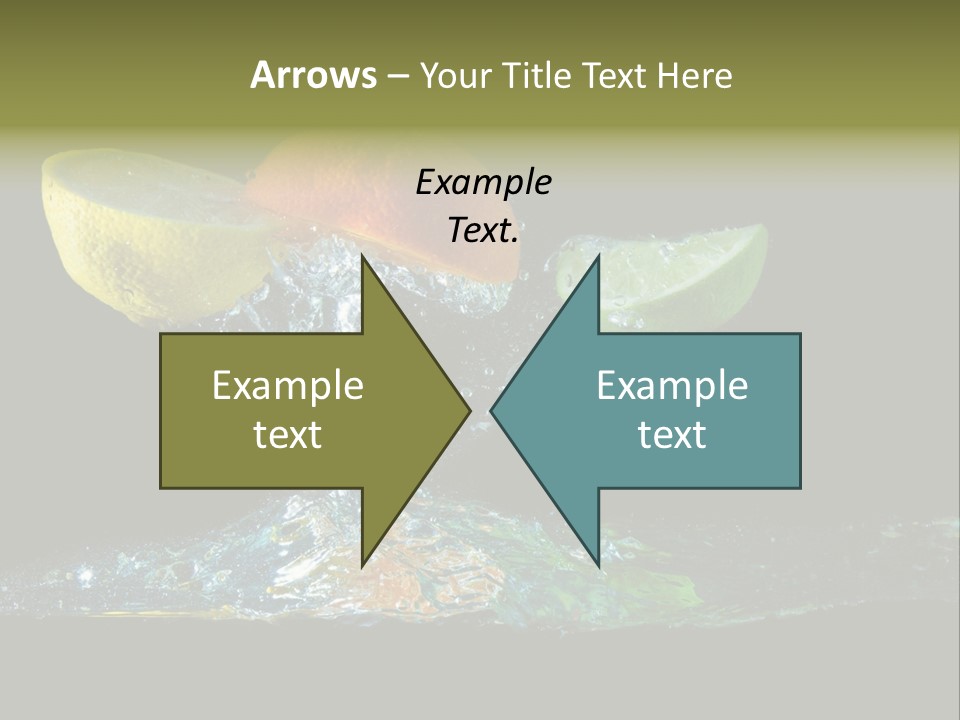 Vital Fruit Lemon PowerPoint Template