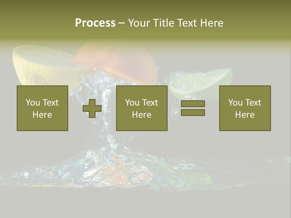 Vital Fruit Lemon PowerPoint Template