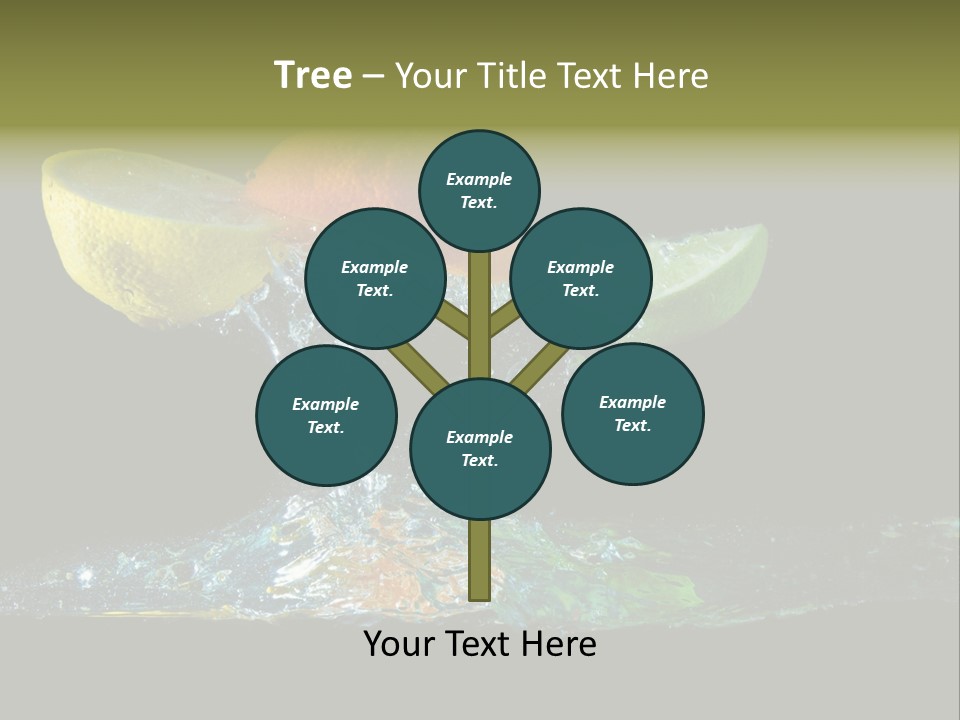 Vital Fruit Lemon PowerPoint Template