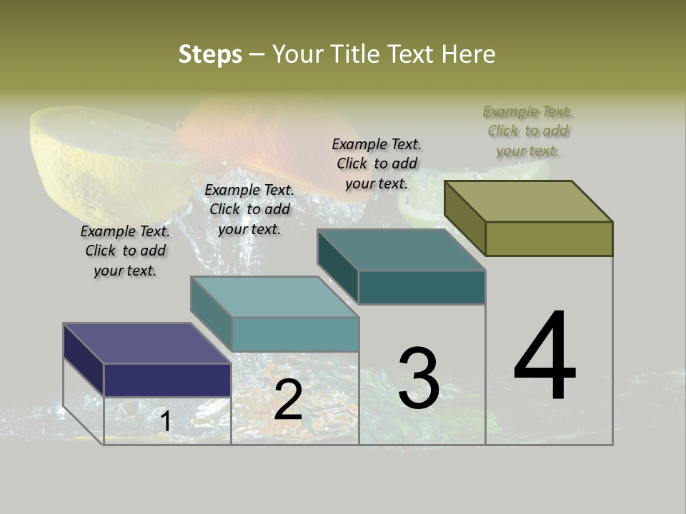 Vital Fruit Lemon PowerPoint Template