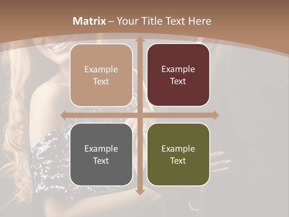 Elegance Dark Idyllic PowerPoint Template