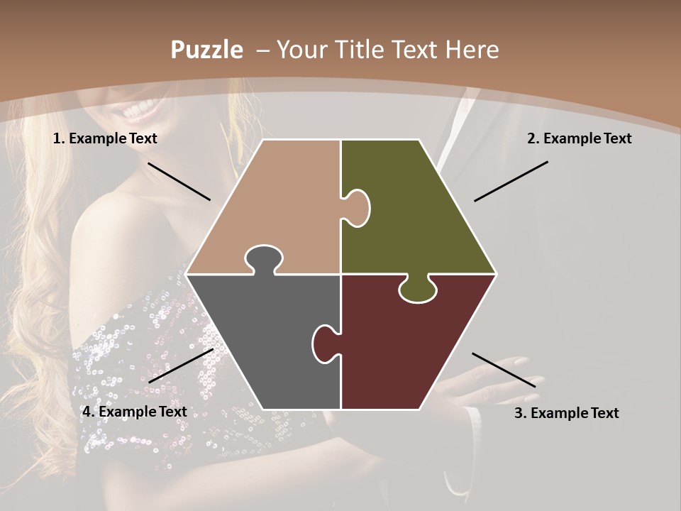 Elegance Dark Idyllic PowerPoint Template