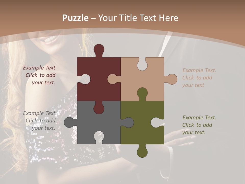 Elegance Dark Idyllic PowerPoint Template