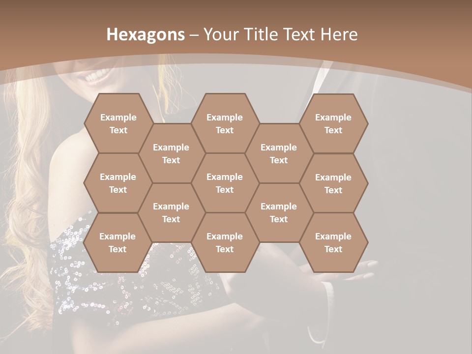 Elegance Dark Idyllic PowerPoint Template