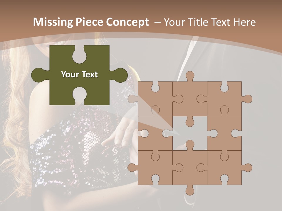 Elegance Dark Idyllic PowerPoint Template