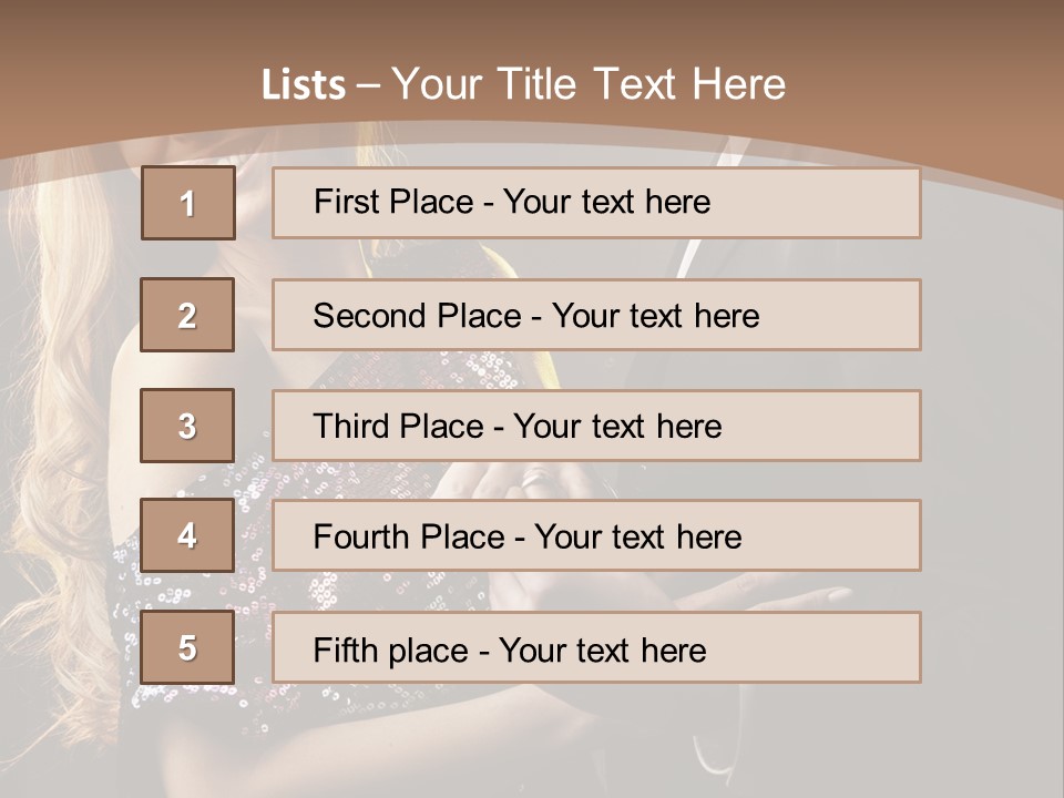 Elegance Dark Idyllic PowerPoint Template