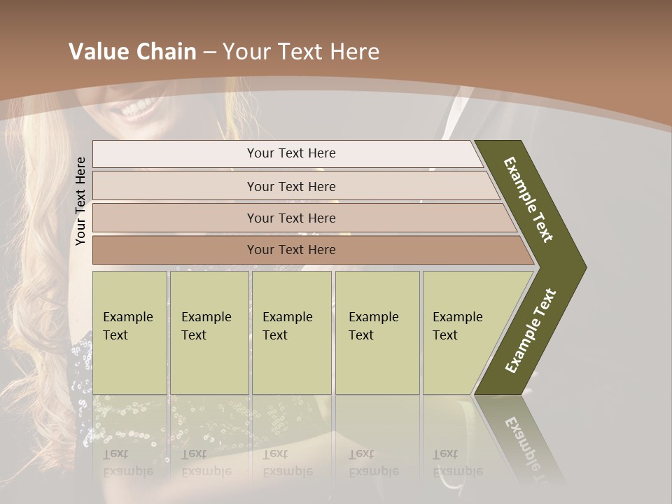 Elegance Dark Idyllic PowerPoint Template
