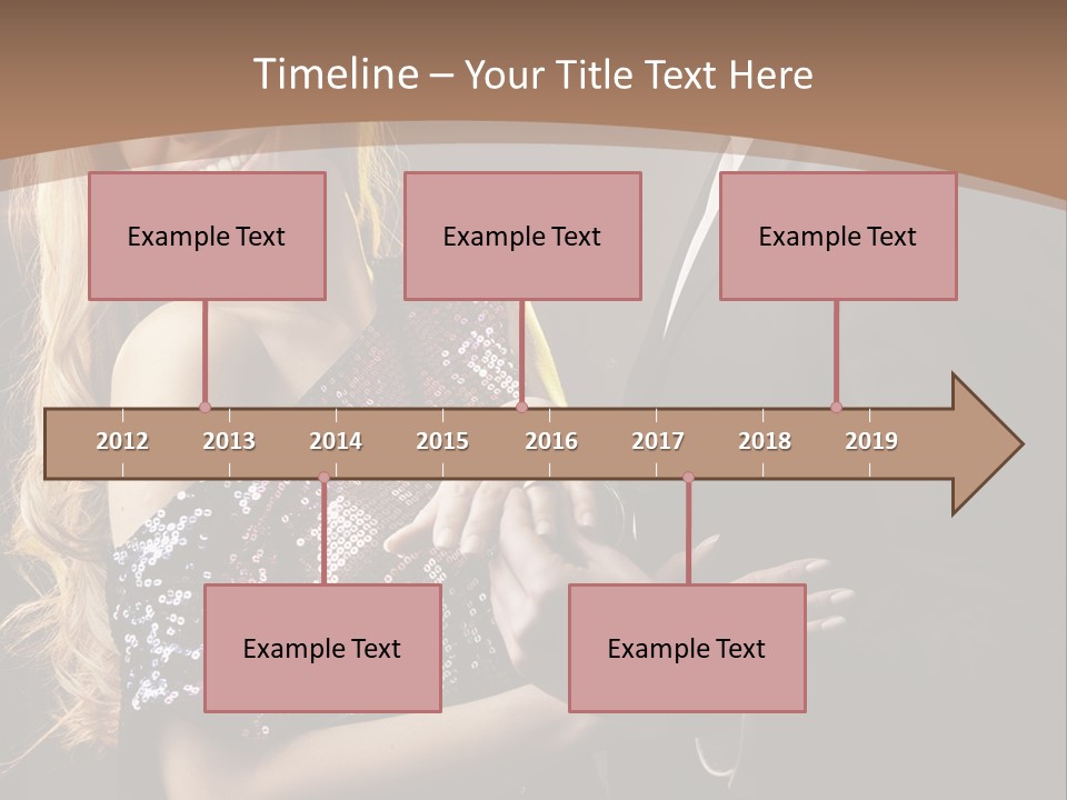 Elegance Dark Idyllic PowerPoint Template