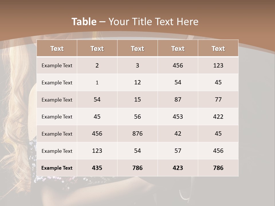 Elegance Dark Idyllic PowerPoint Template