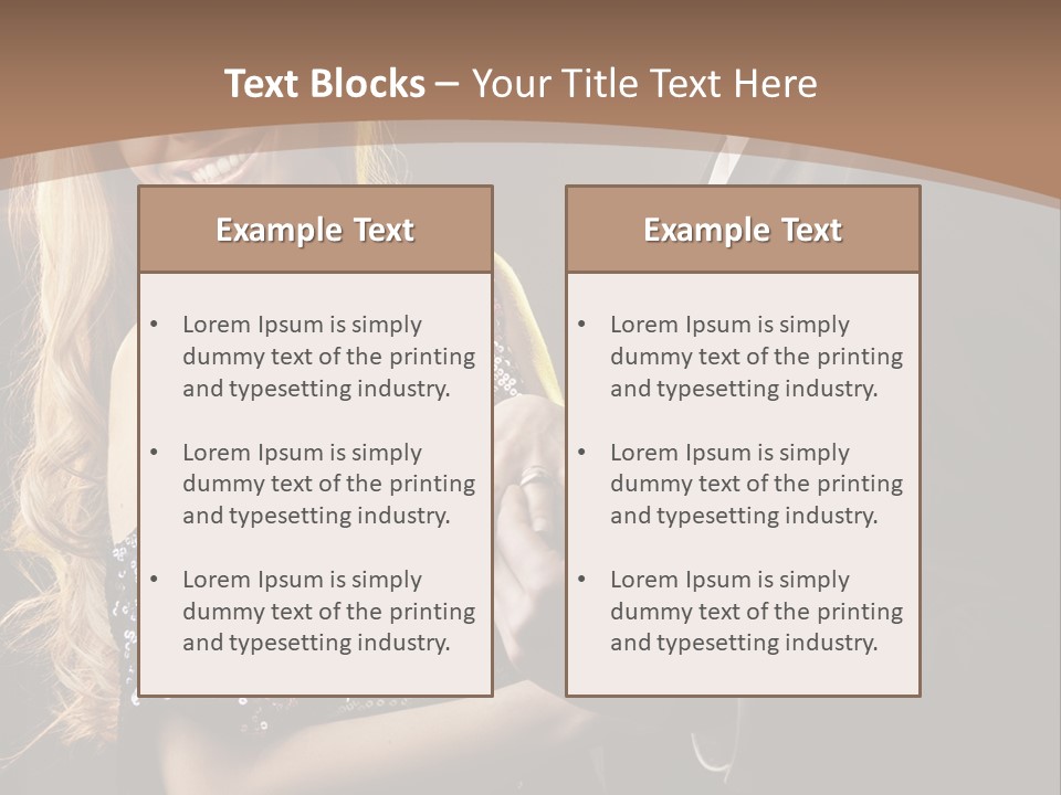 Elegance Dark Idyllic PowerPoint Template