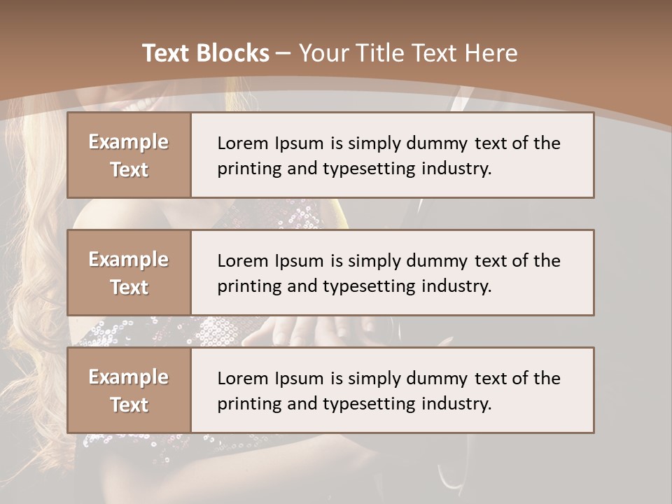 Elegance Dark Idyllic PowerPoint Template