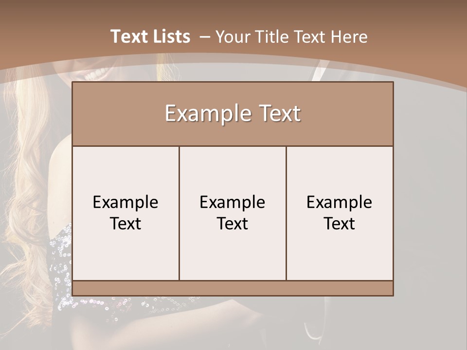 Elegance Dark Idyllic PowerPoint Template