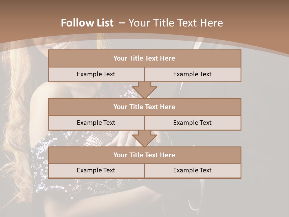 Elegance Dark Idyllic PowerPoint Template