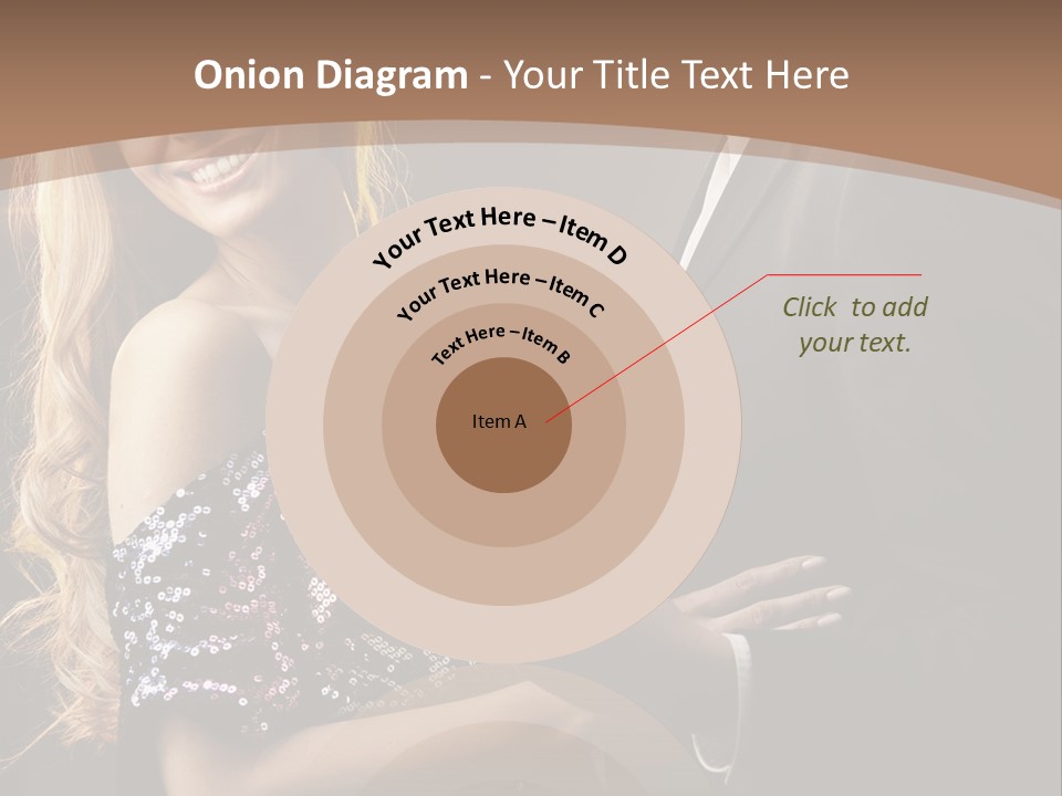 Elegance Dark Idyllic PowerPoint Template