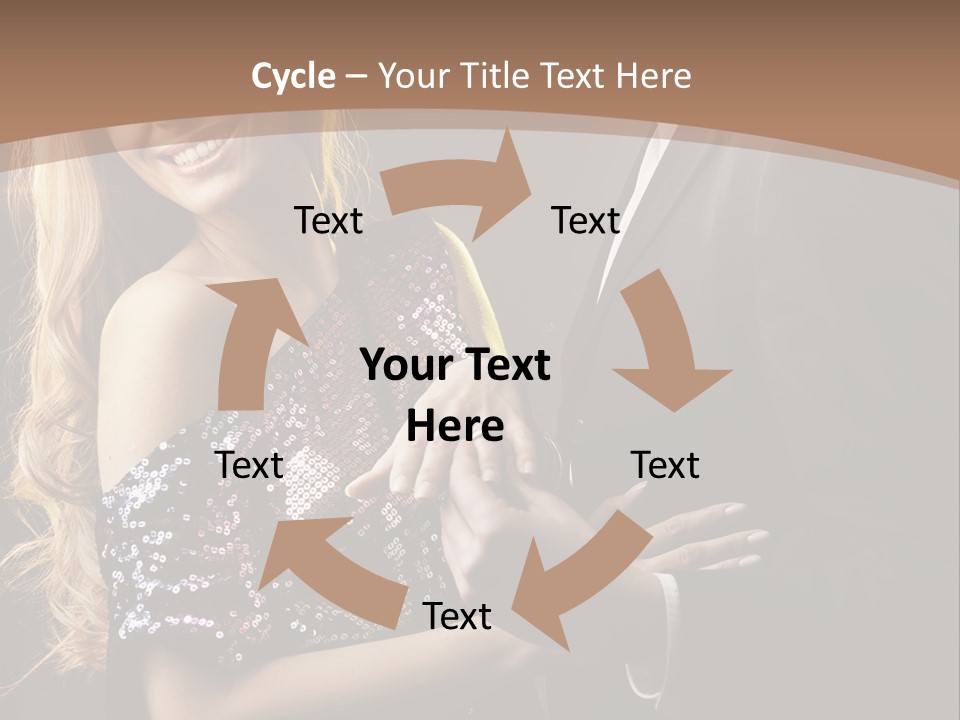 Elegance Dark Idyllic PowerPoint Template