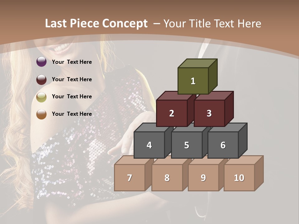Elegance Dark Idyllic PowerPoint Template