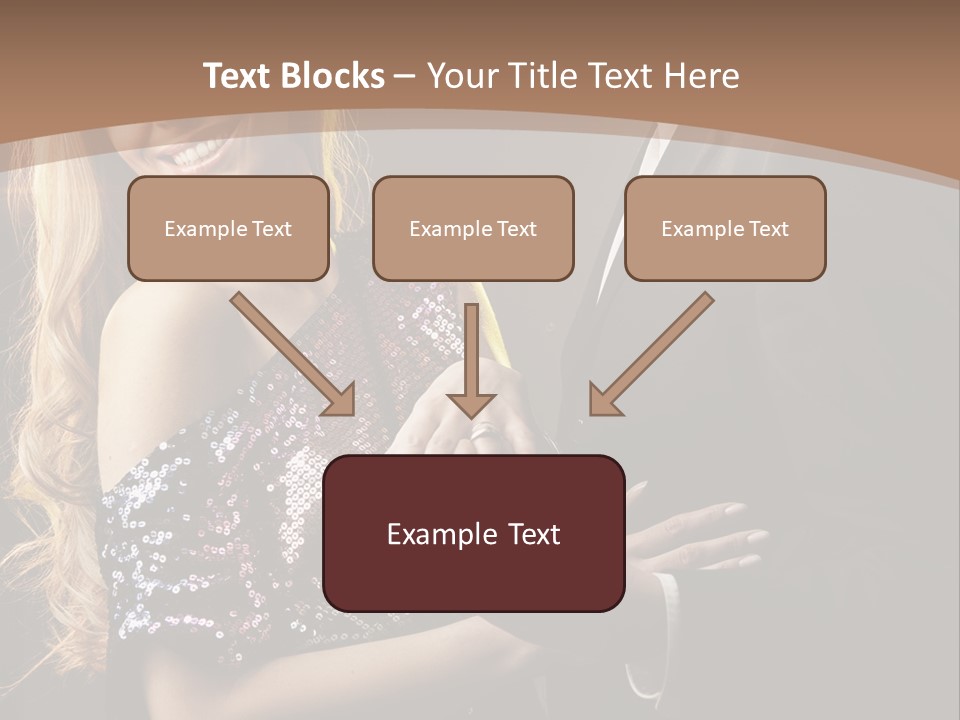 Elegance Dark Idyllic PowerPoint Template