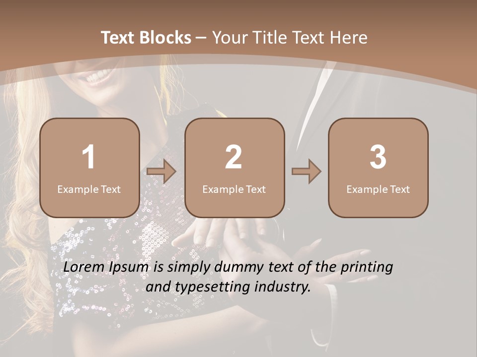 Elegance Dark Idyllic PowerPoint Template