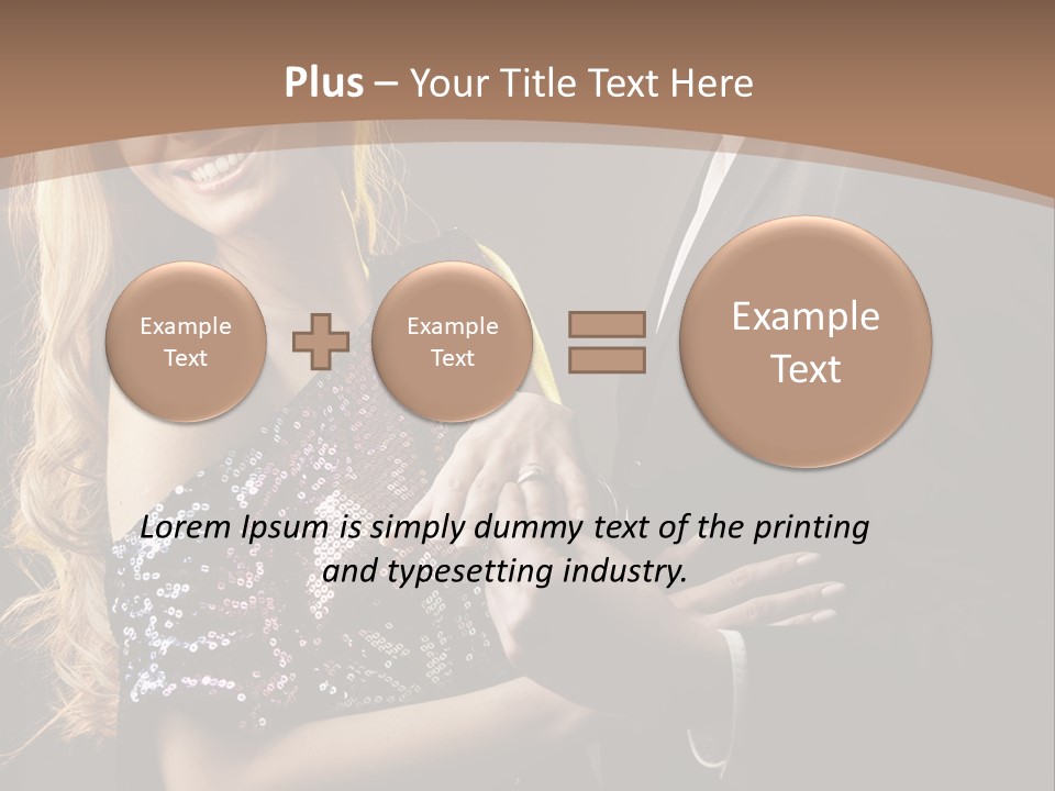 Elegance Dark Idyllic PowerPoint Template