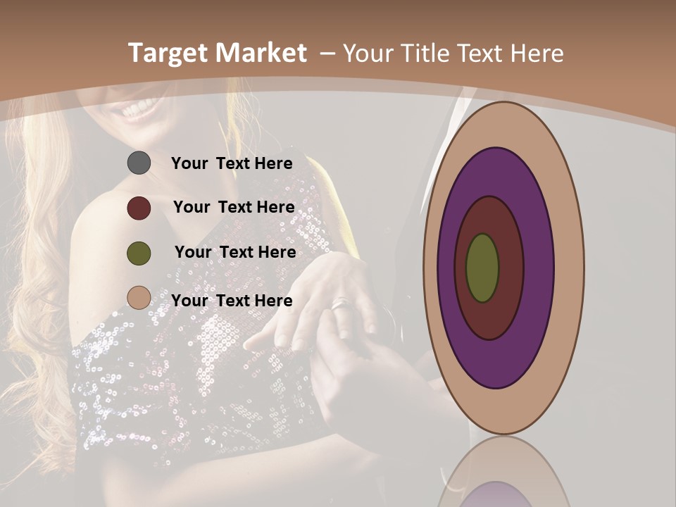 Elegance Dark Idyllic PowerPoint Template