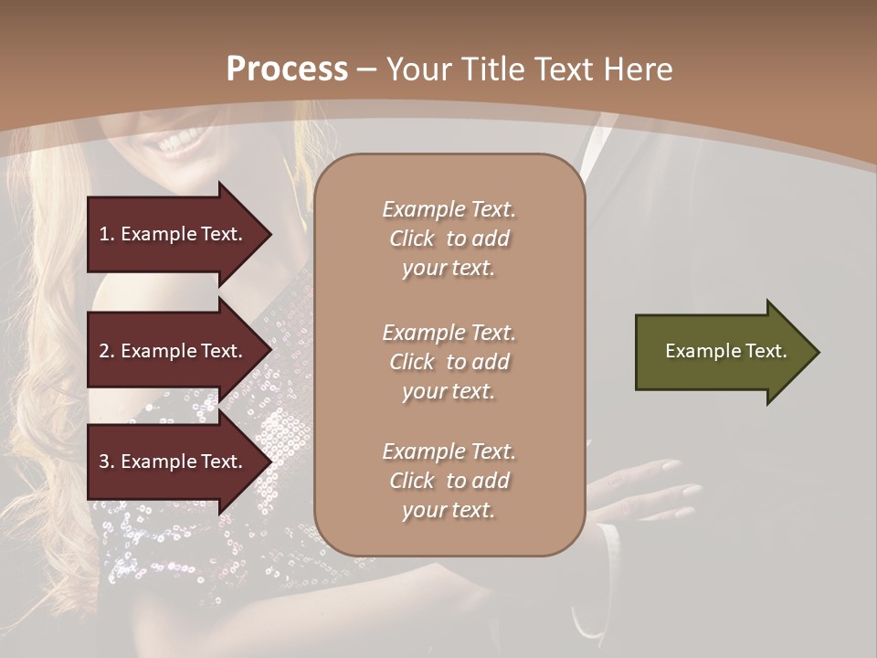 Elegance Dark Idyllic PowerPoint Template