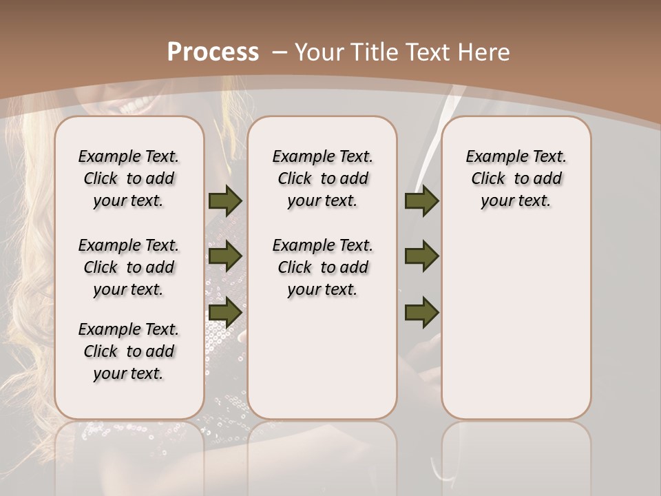 Elegance Dark Idyllic PowerPoint Template