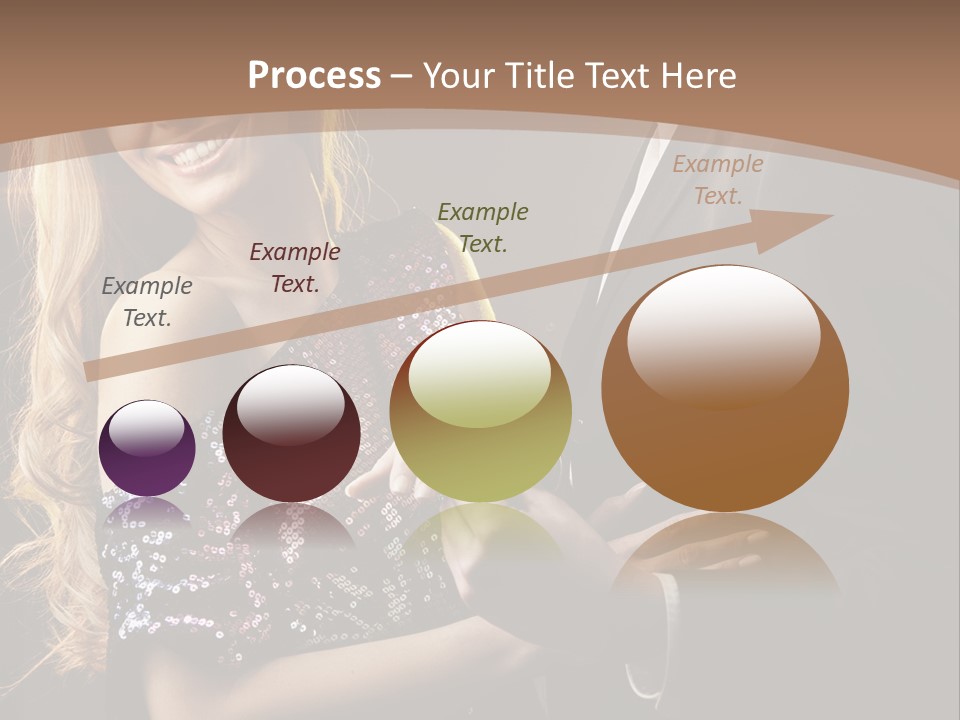 Elegance Dark Idyllic PowerPoint Template