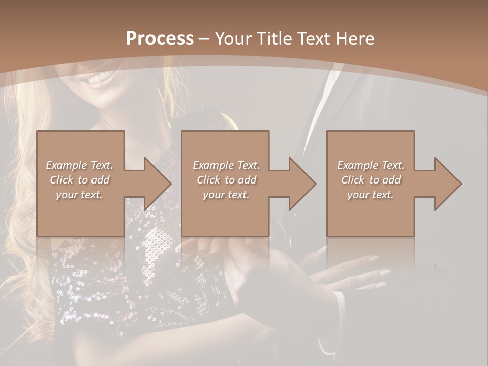 Elegance Dark Idyllic PowerPoint Template