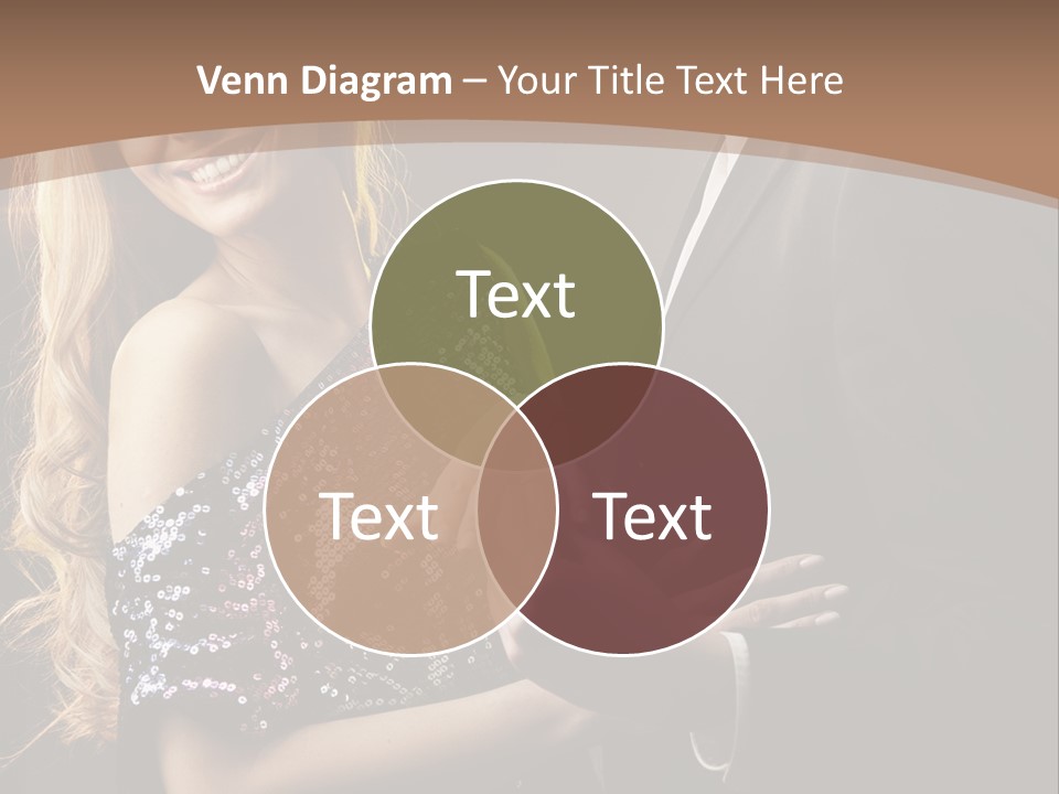 Elegance Dark Idyllic PowerPoint Template