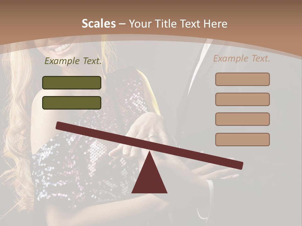 Elegance Dark Idyllic PowerPoint Template