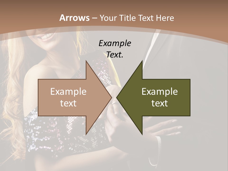 Elegance Dark Idyllic PowerPoint Template