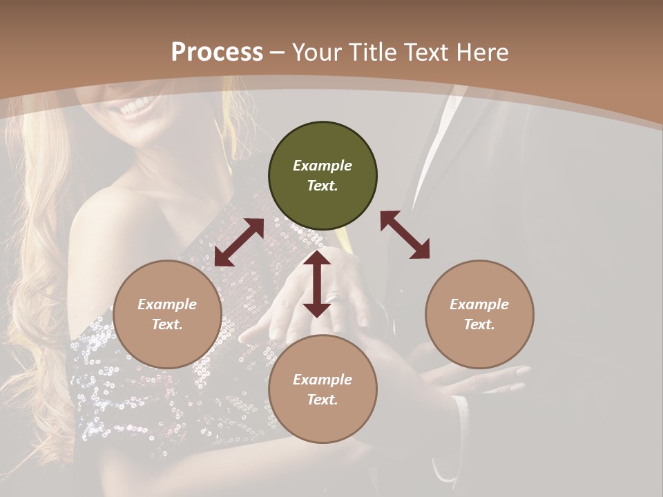 Elegance Dark Idyllic PowerPoint Template