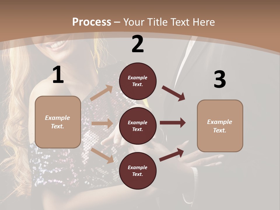 Elegance Dark Idyllic PowerPoint Template
