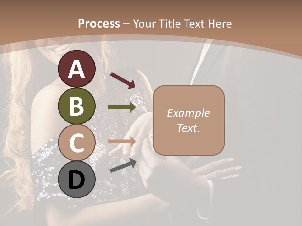 Elegance Dark Idyllic PowerPoint Template