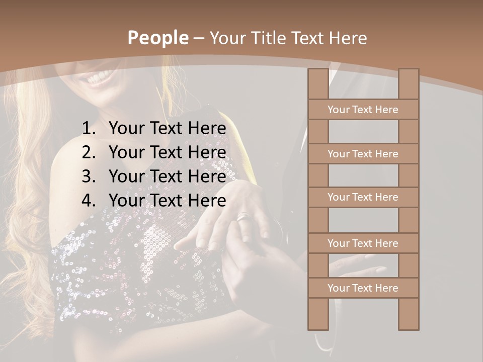 Elegance Dark Idyllic PowerPoint Template