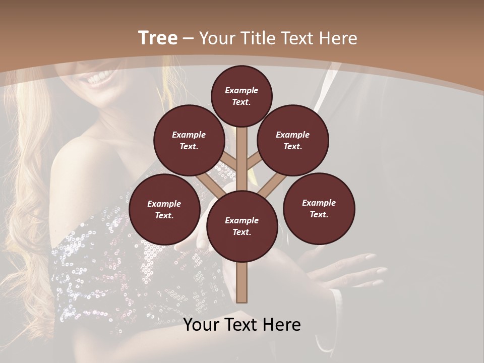 Elegance Dark Idyllic PowerPoint Template