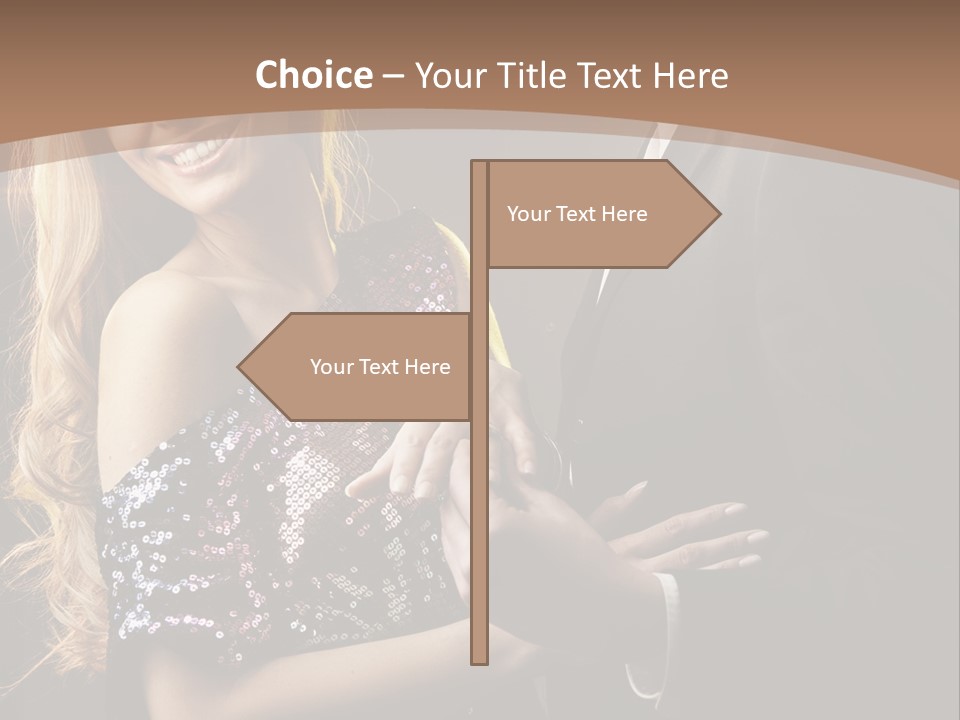 Elegance Dark Idyllic PowerPoint Template