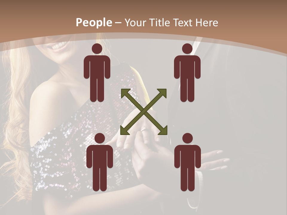 Elegance Dark Idyllic PowerPoint Template