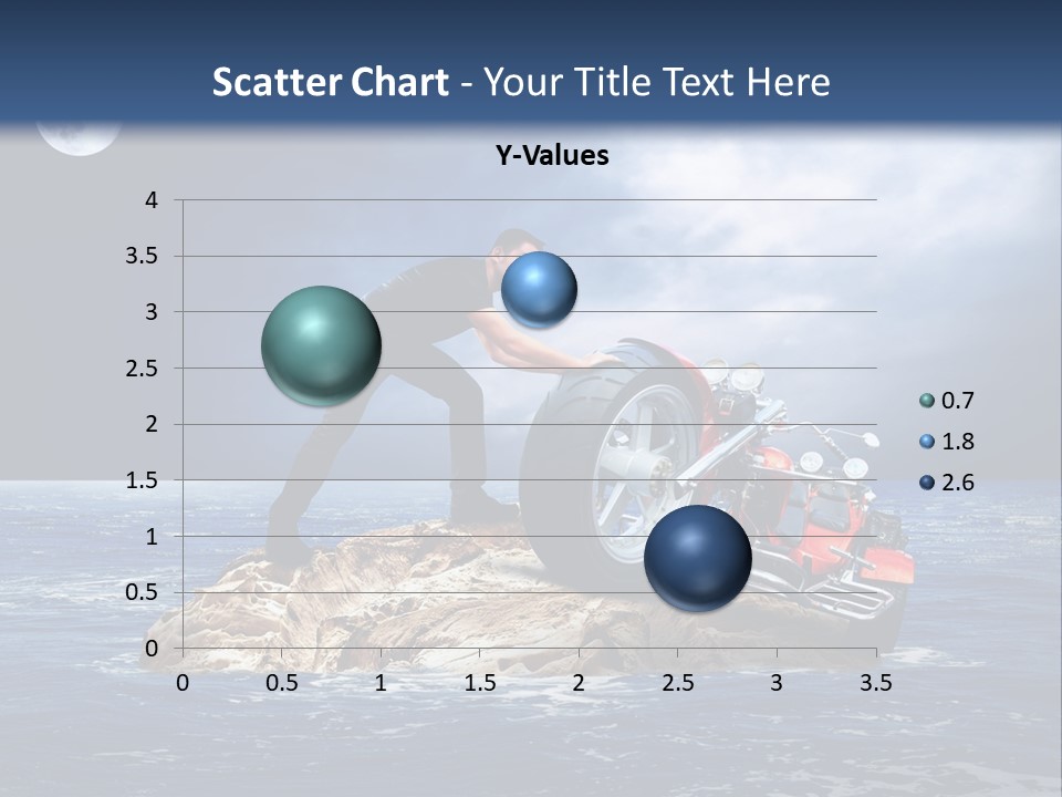 Hill Night Growth PowerPoint Template