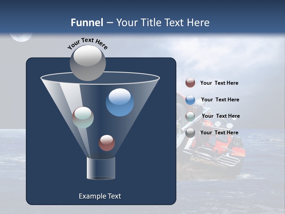 Hill Night Growth PowerPoint Template