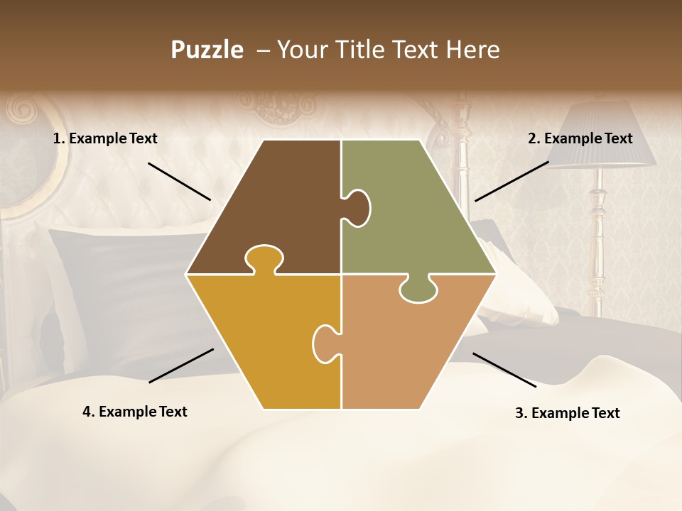 Stylish Bedroom Standard PowerPoint Template