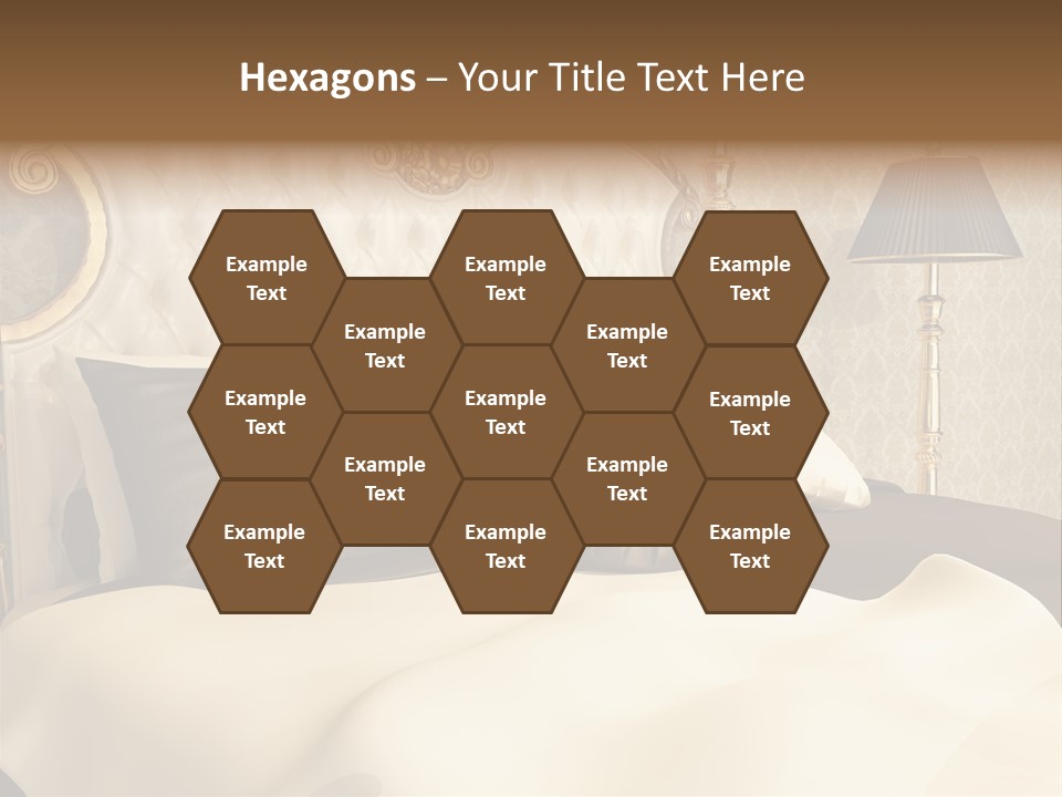 Stylish Bedroom Standard PowerPoint Template