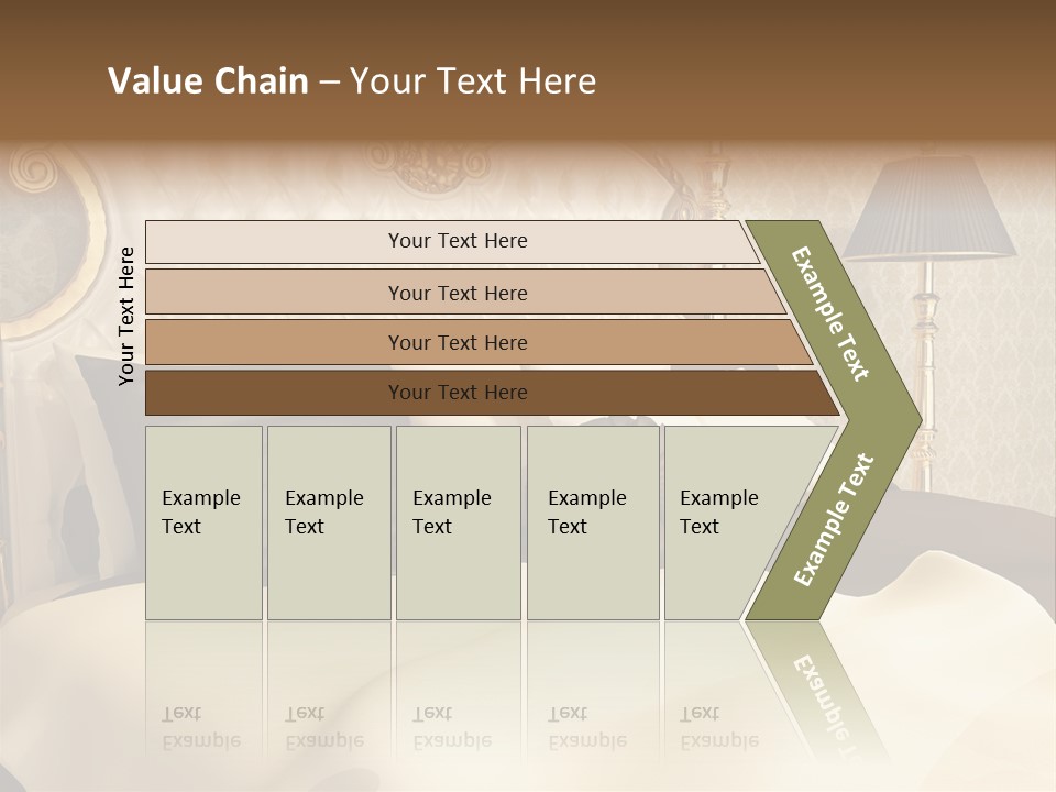 Stylish Bedroom Standard PowerPoint Template