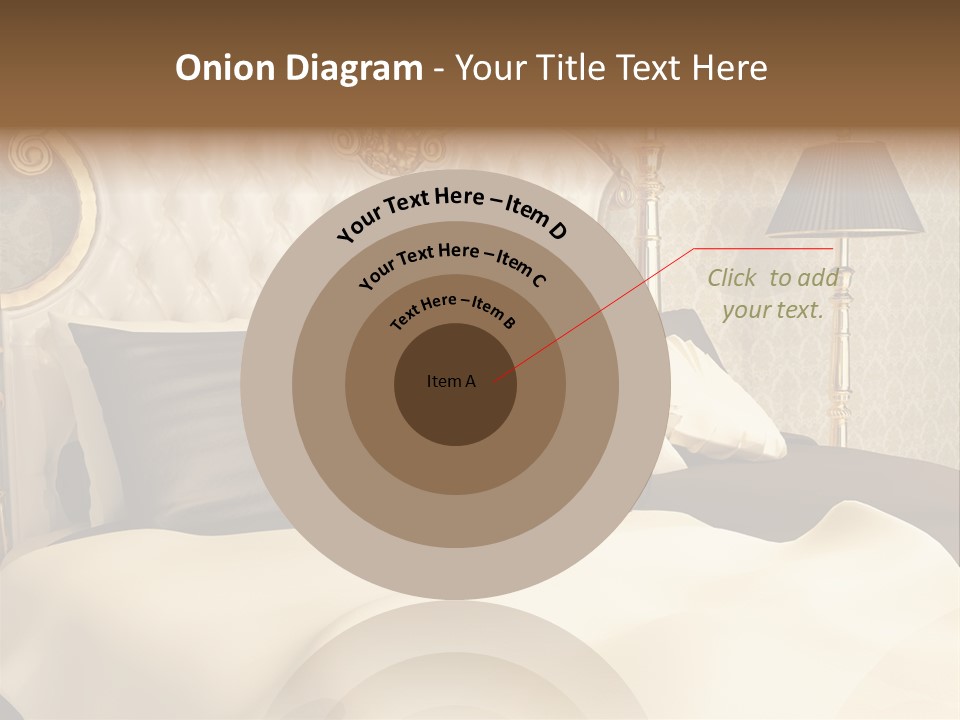 Stylish Bedroom Standard PowerPoint Template