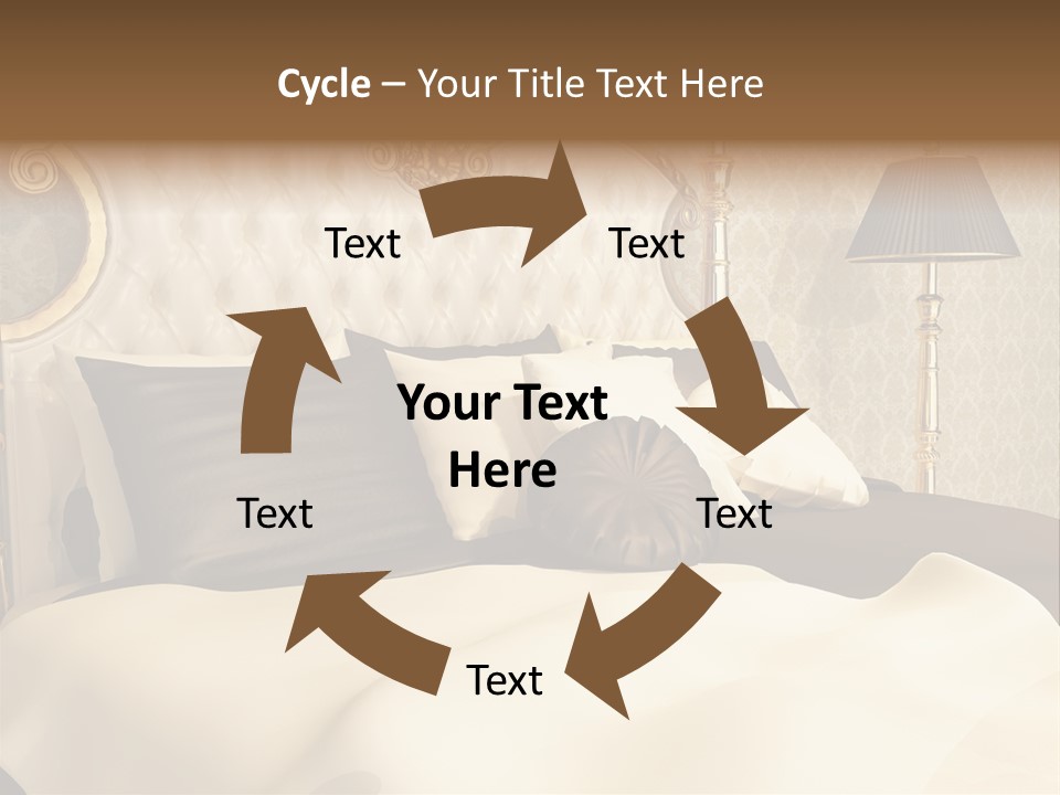 Stylish Bedroom Standard PowerPoint Template