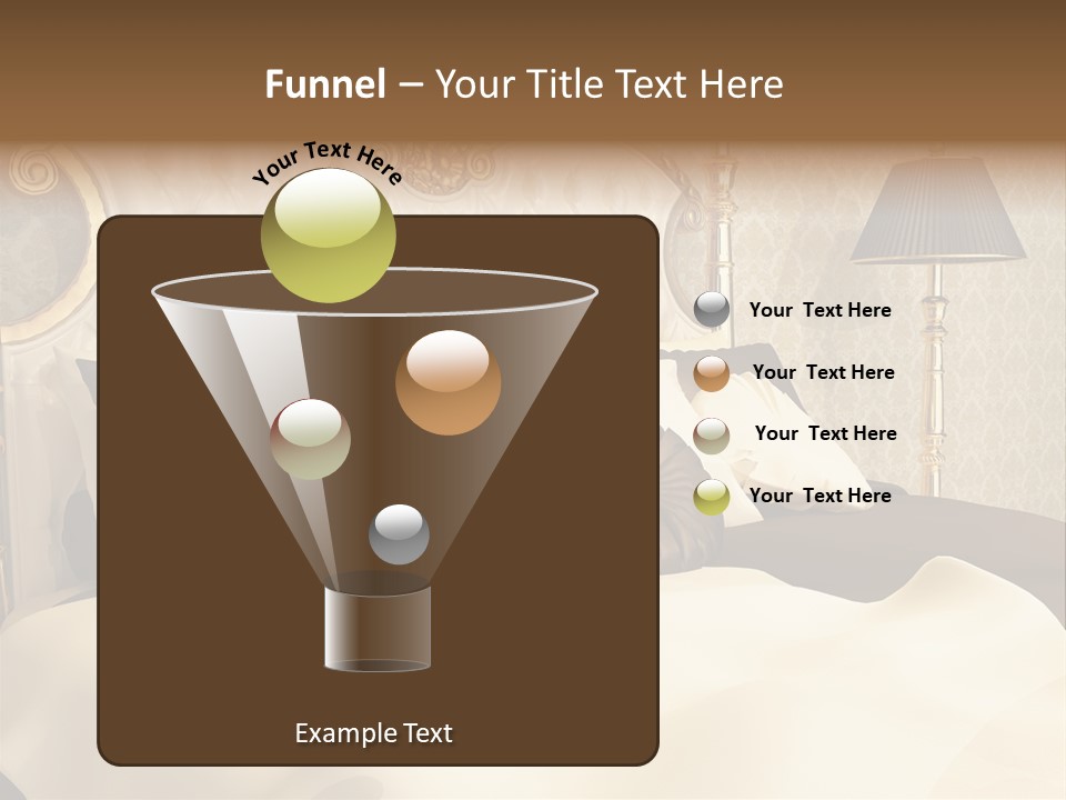 Stylish Bedroom Standard PowerPoint Template