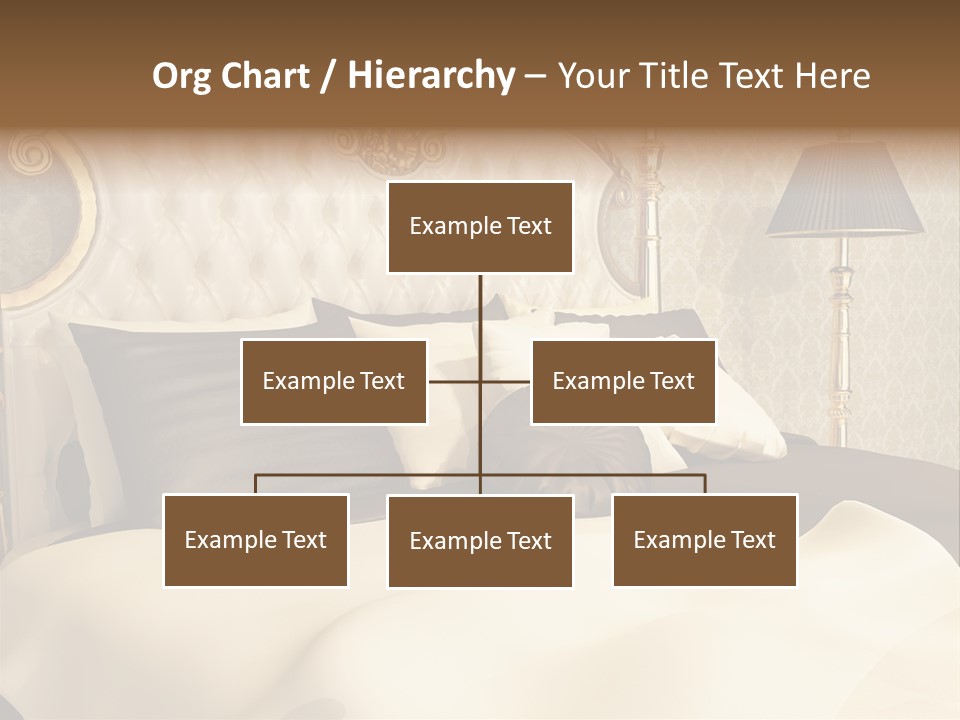 Stylish Bedroom Standard PowerPoint Template