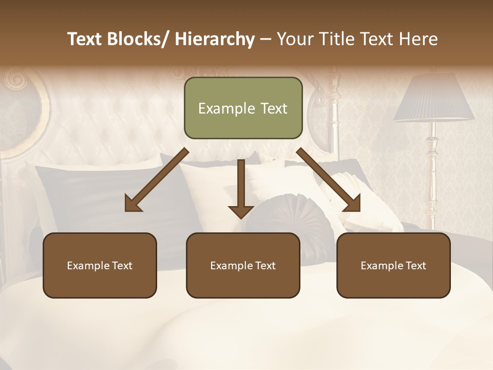 Stylish Bedroom Standard PowerPoint Template